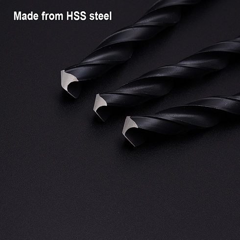 Набор из 13 сверл по металлу HSS 1.5-6.5mm // HARDEN